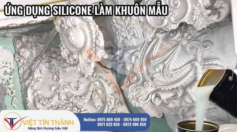 tạo khuôn mẫu từ silicone